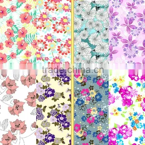 Delicated Digital Flower Design Printed Fabric for Swimwear thumbnail-1