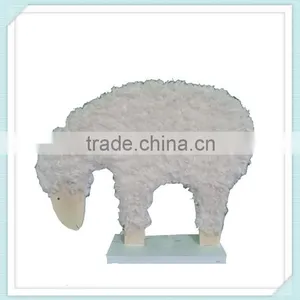 Lovely Wooden Sheep Crafts thumbnail-3