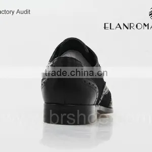 High Quality Men Shoes Genuine Leather Italian Dress Shoes thumbnail-3