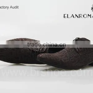 Men Lace-up Leather Shoe Genuine Dress Leather Shoes for Men Sales in Africa thumbnail-4