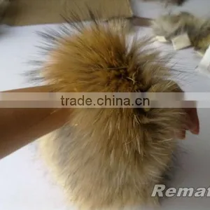 HOT SELLING RACCOON DOG FUR CUFF thumbnail-1