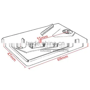 BJ-OC-020C New Arrival CNC Aluminum Front Fluid Reservoir Cover Cap for Yamaha MT-09 thumbnail-6