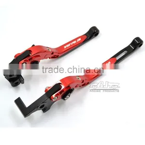 LS-001-R3 CNC Extendable Folding Brake Clutch Lever For Yamaha Yzf R3 Motorcycle Short Levers thumbnail-6