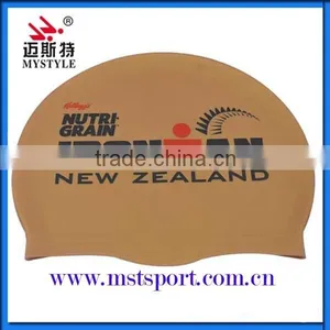National Race Swimming Cap Silicone Fish thumbnail-3