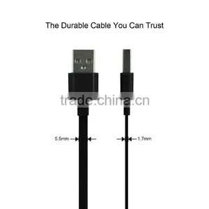 Tangle-free Fast Charging Short Micro Usb Cable thumbnail-2