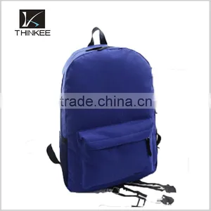Typical Style Simple Kids School Bag Blank Pure Color School Backpack thumbnail-2