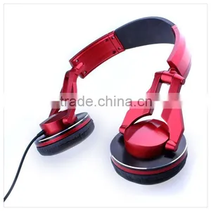 Professional DJ Headset Foldable Headband Headphone With Stereo 3.5mm Gold-plate Jack Headphones E-H009 thumbnail-2