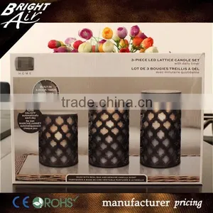 Wholesale Mini LED Luminara Candles Lanterns for Cemetery thumbnail-6