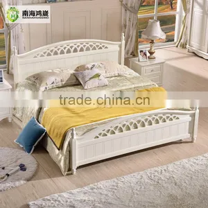 Latest Design White Wooden MDF Modern Bedroom Furniture Quality Choice thumbnail-1