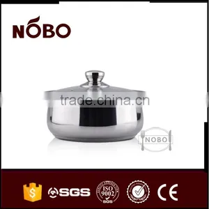 NOBO Steel Handle Indian Stainless Steel Pot/pan Set thumbnail-3