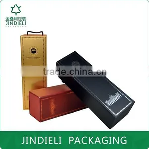 Folded Beauty Paper Wine Box Space-saving Design thumbnail-2