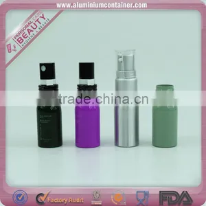 100ml Electroplating Aluminum Bottle With Pump thumbnail-1