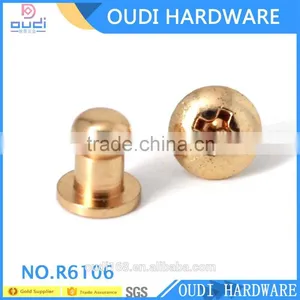 Decorative Metal Rivet For Bag Nippled Shape Nail For Garment thumbnail-2