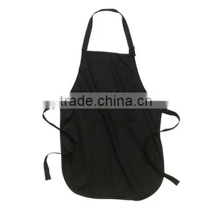 2014 New Product Cheap Promotional Soft Logo Printed White Cotton Aprons thumbnail-1