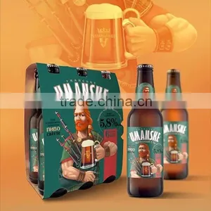Newest Fancy 6 Bottle Cardboard Wine Box thumbnail-4
