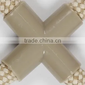 Eco-friendly Pet Rope Toy With Plastic Natural Chewable Dog Toy thumbnail-4