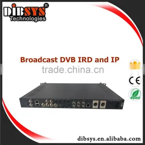 DVB-C/DVB-T2/ATSC/ISDB-T/DVB-S2 IRD to ip Gateway and Integrated Receiver Decoder With CI Slot,decode to HDMI-HDSDI/AV thumbnail-1