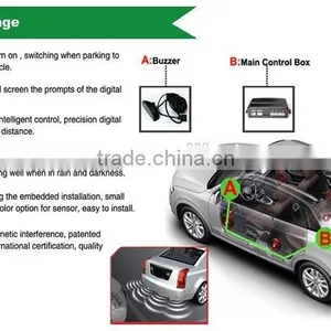 Voice Bibi Alarm 12v Car Sensors Parking Car Parking System thumbnail-6
