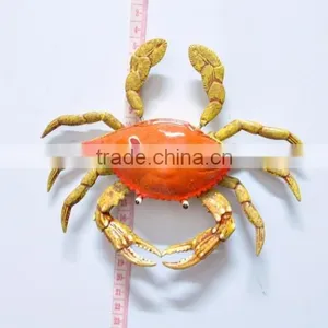 6 Inch Plastic Crab Magnetic Souvenir Fridge Magnet thumbnail-2