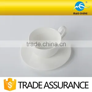 Delicate Fine Porcelain Coffee Cup With Saucer thumbnail-3