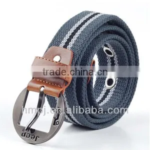High Quality 100% Cotton Canvas Military Belt With Multicolor for Wholesale thumbnail-2