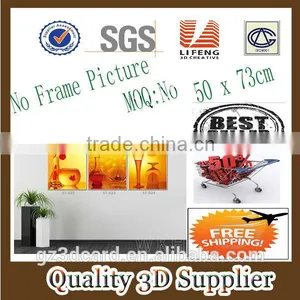 New Material PET 1.5mm No Frame Picture Spider-man Changing Effect 3d Picture / Poster Advertising thumbnail-1