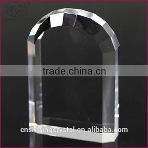 Fashion K9 Blank Crystal Block With Round Corner thumbnail-1