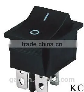 CNGAD KCD2 Series Electrical Rocker Switch 10A (mini Rocker Switch,250V Boat Switch)(KCD2-201) thumbnail-1