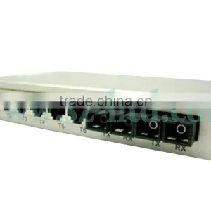 Factory Price 2-FX-Port-6-TX SM Fiber Optic Ethernet Media Converter thumbnail-1