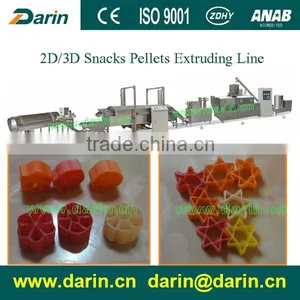 2D Snakcs Pellets Producting and Frying Automatic Processing Line thumbnail-1