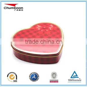 Hearted Shape Tin Box for Candies thumbnail-1