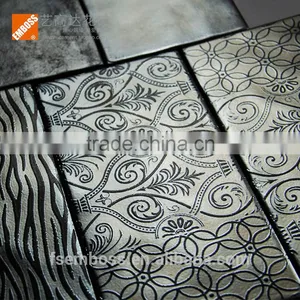 EMBOSS 100*200mm Rustic Metal Ceramic Kitchen Tile Porcelain Floor Tile thumbnail-1