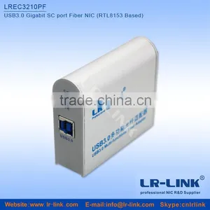 New Product USB3.0 Gigabit Fiber NIC Network Interface Card (Based Realtek RTL8153-CG Chipset) thumbnail-1