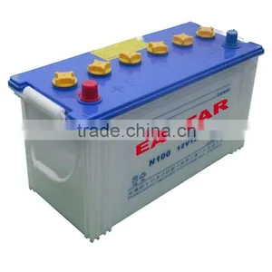 N100 12v 100ah Dry Charged Auto Car Battery thumbnail-5