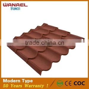 China Colorful Stone Coated Metal Roofing Tile, Stone Coated Steel Roofing Tile thumbnail-1