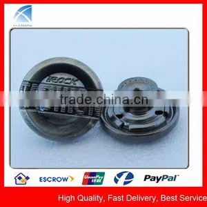 YX1586 Custom Metal Buttons for Jeans thumbnail-1