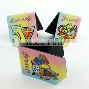 2015 OEM Small Order Book Cover Folding Magnetic Anime Bookmarks Printable thumbnail-4