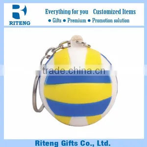 Bulk Quantity Various Balls PU Keychain thumbnail-6