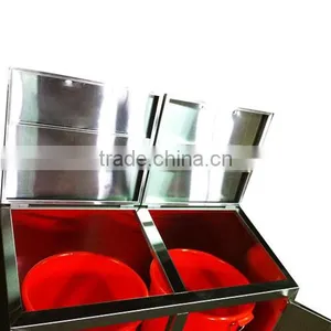 Community Use Professional Stainless Steel Large Garbage Bin thumbnail-2