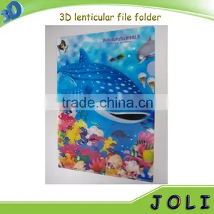 Plastic File Folder,PP Folder,3D Lenticular Folder thumbnail-2