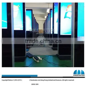 Chestnuter 42 Inch IP Waterproof Outdoor Floor Standing IR Multi Touch Screen Kiosk thumbnail-5