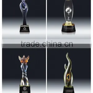 Glass Art Crystal Trophy thumbnail-4