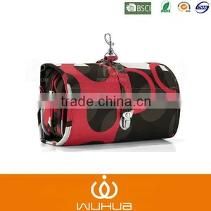 High Capacity Roundness Shape Handmade Cosmetic Bag for Travel thumbnail-1