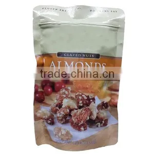 Food Grade Almond Nuts Zipper Stand Up Bag thumbnail-1