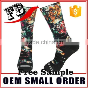 Elite Custom Sublimation Socks Digital Printing Socks Custom Design Socks thumbnail-1