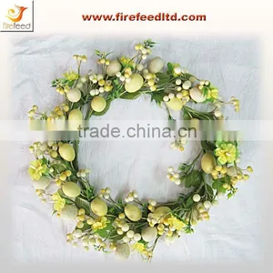 Decorative Flower Wreath Hanging thumbnail-1