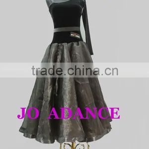Children Dancing Ballroom Dance Skirt Chiffon Skirt Chiffon Skirt Dancing thumbnail-1