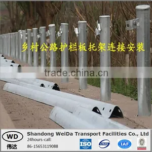 Highway Guardrail Support : Steel Pipe Post thumbnail-3