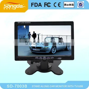7inch TFT Car Lcd Monitor With Full Function Remote Control thumbnail-1