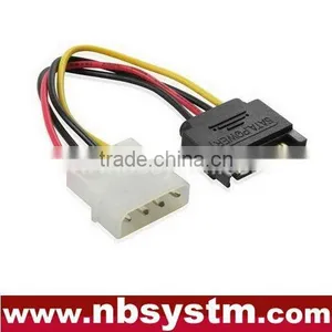 15pin Male to 4pin Male SATA Power Cable thumbnail-1